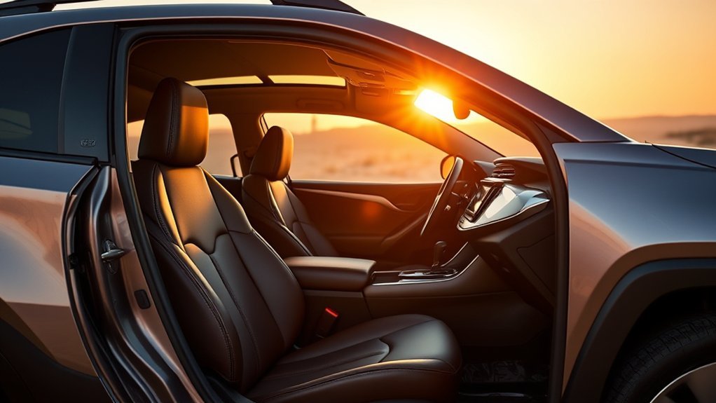 rav4 hybrid leather seat trims