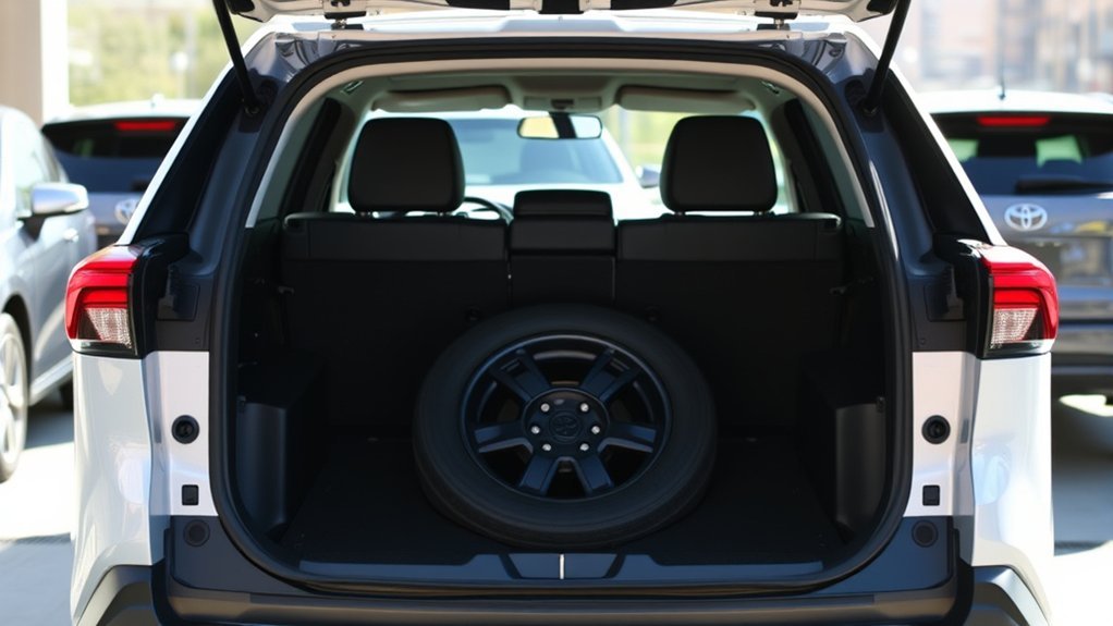 rav4 hybrid spare tire advantages