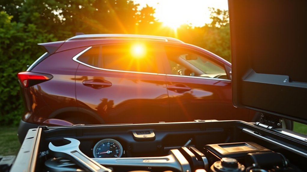 rav4 hybrid warning signs