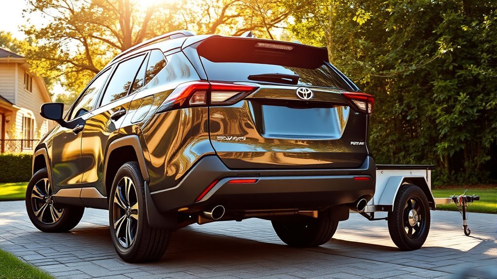 rav4 lacks official tow package