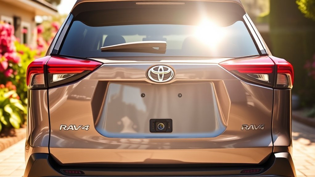 rav4 le backup camera feedback