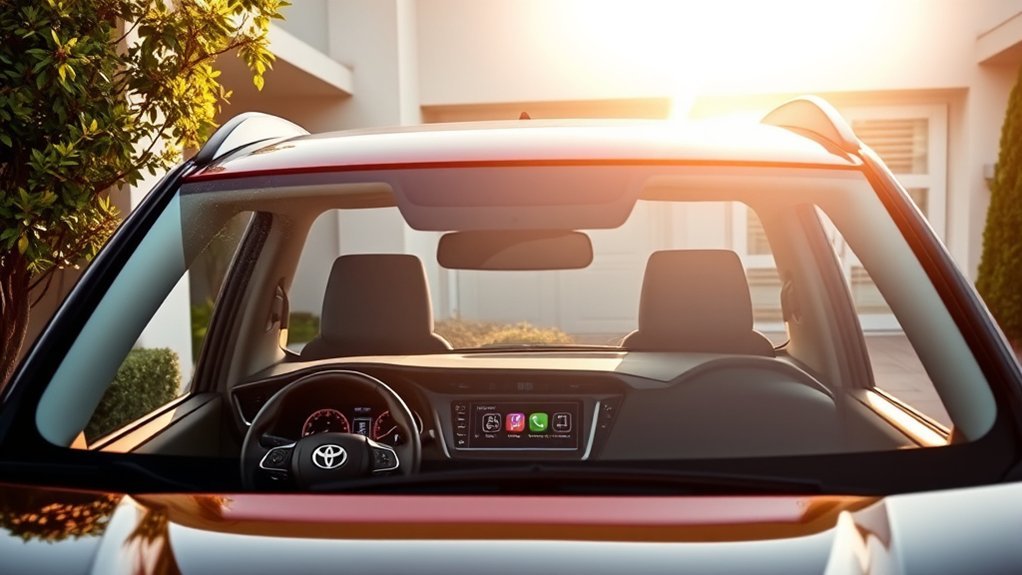 rav4 le supports apple carplay