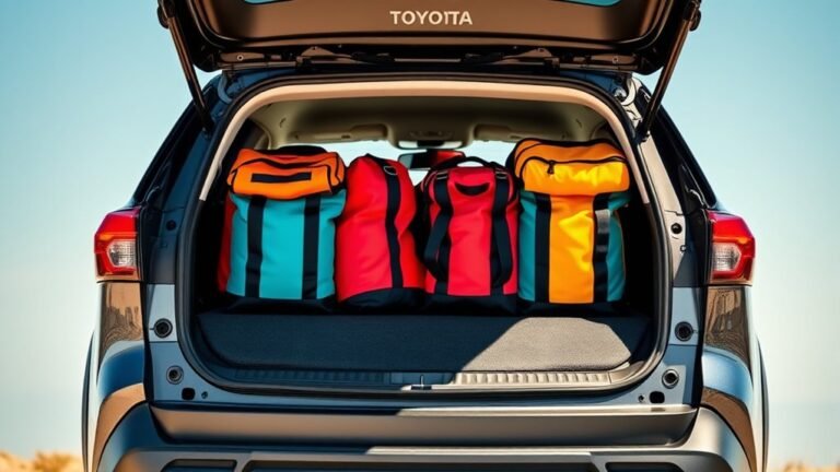 rav4 luggage capacity inquiry