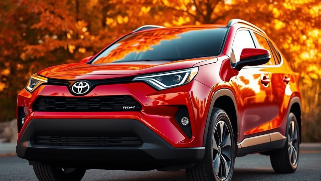 rav4 mileage with red gas