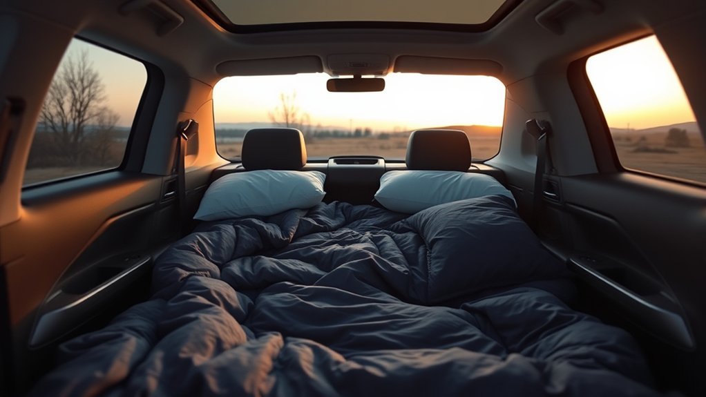 rav4 offers comfortable sleeping