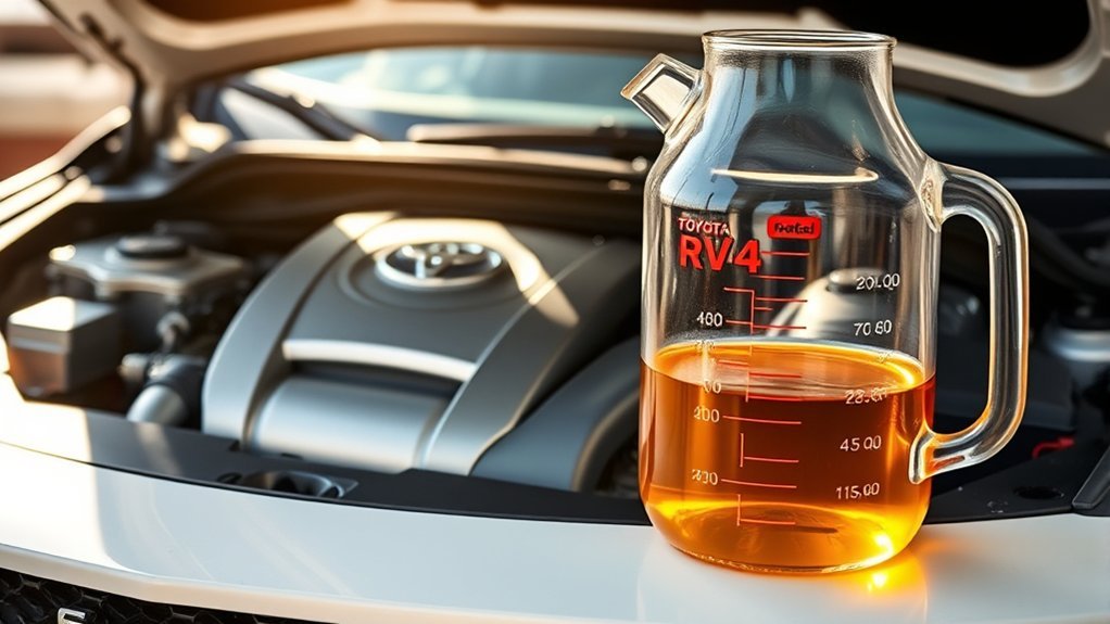 rav4 oil capacity specifications