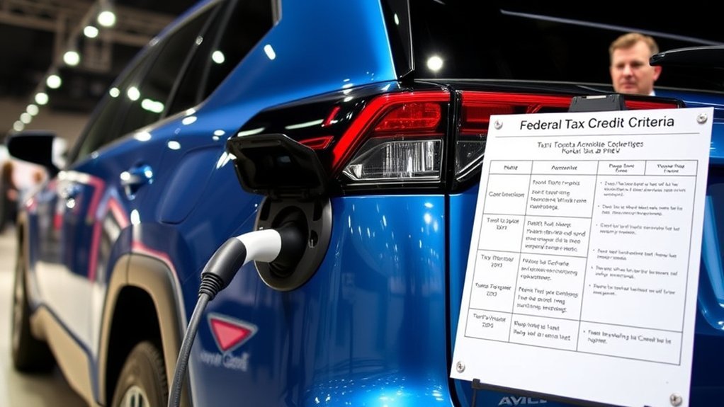 rav4 phev qualifies tax credit