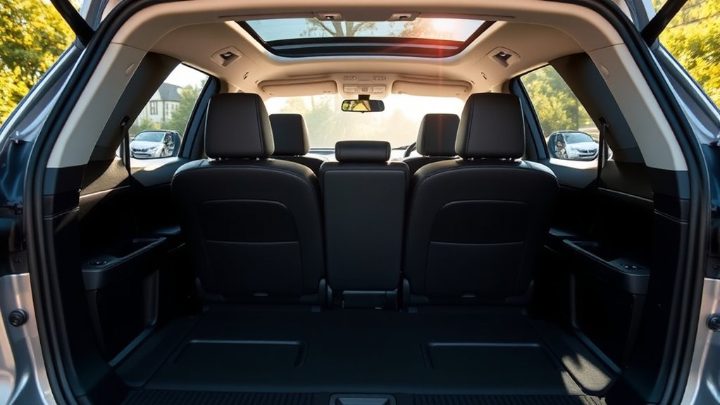 rav4 rear seats fold flat
