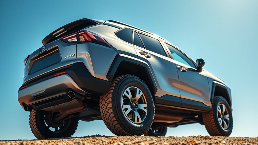 rav4 s impressive ground clearance