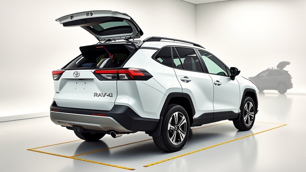 rav4 s spacious cargo dimensions
