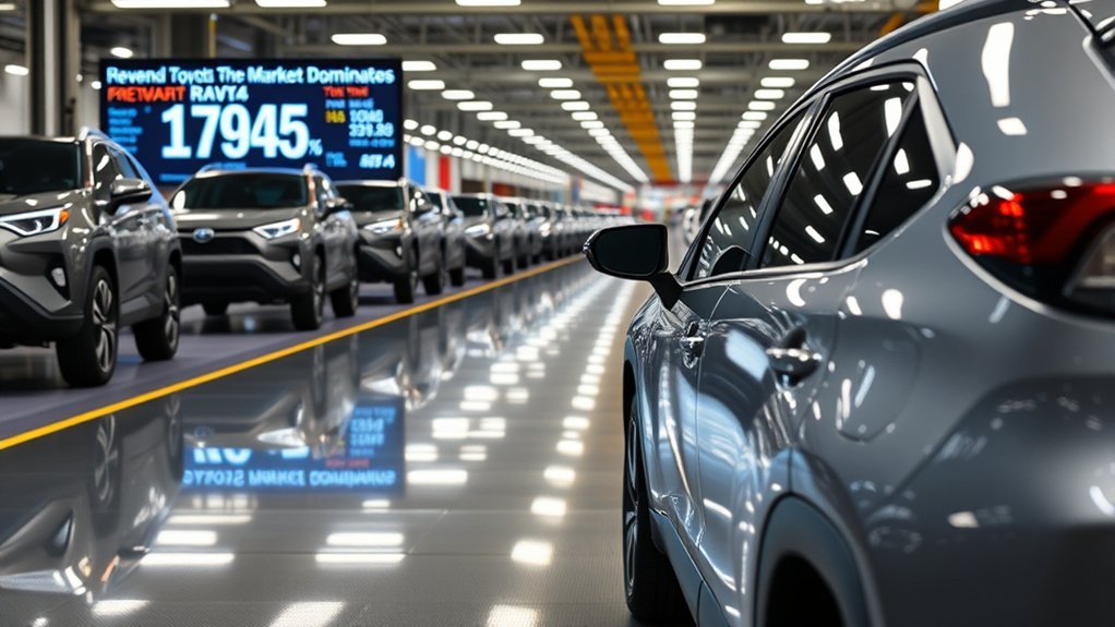 rav4 sales surge hybridity rise