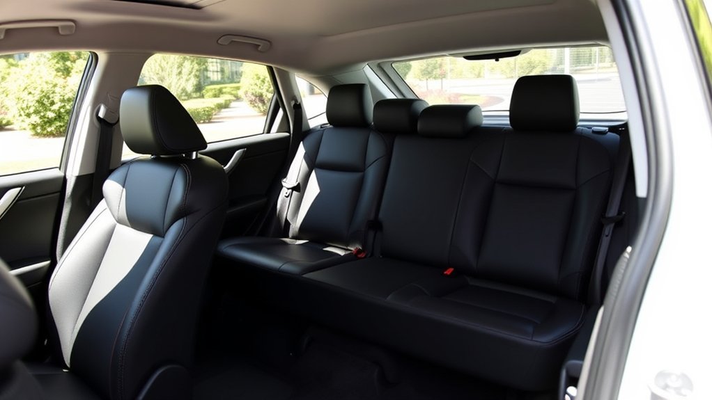 rav4 seat features vary