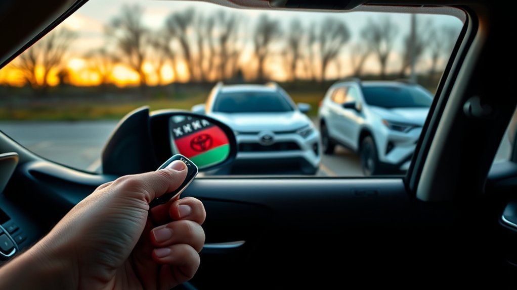 rav4 unlocking feature comparison