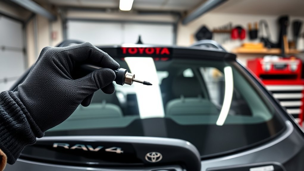 rav4 washer nozzle maintenance