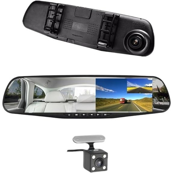 Car DVR Rear View Mirror Video Recorder