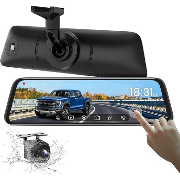 AUTO-VOX T9 9.35 1080P Rearview Mirror Camera