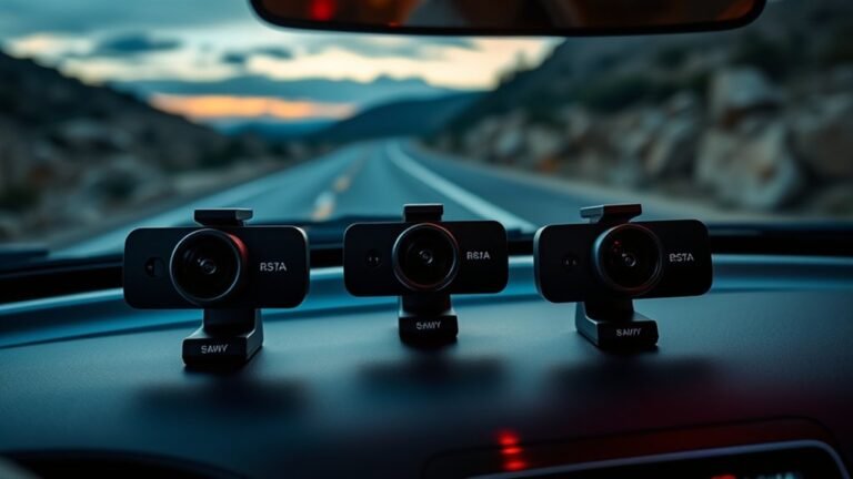 rechargeable battery dash cams
