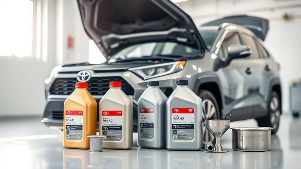 recommended oil for rav4