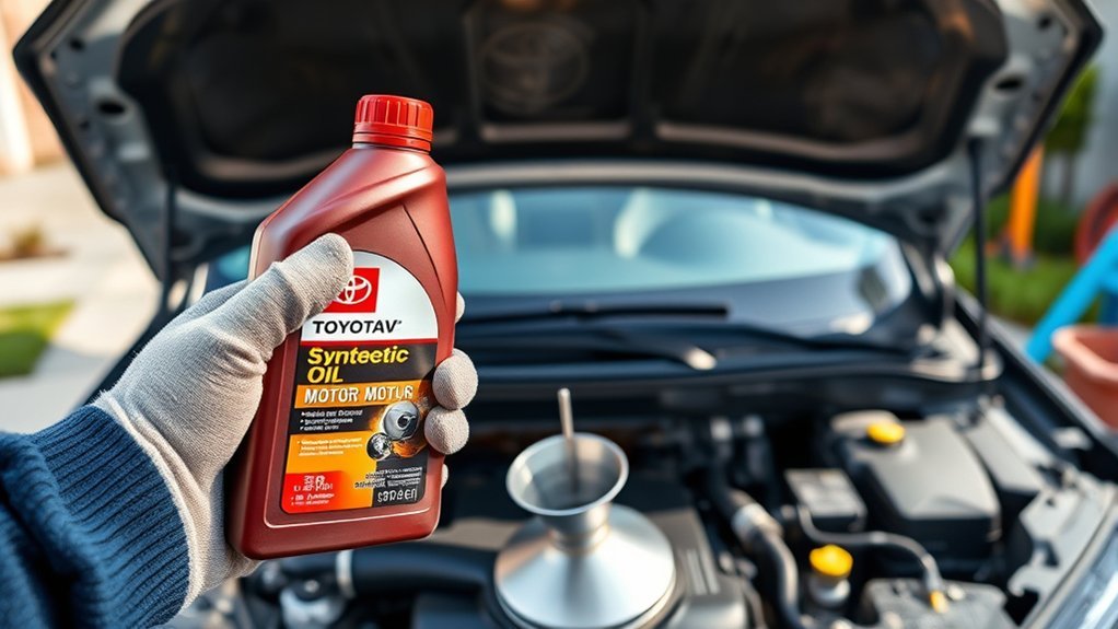 recommended oil types rav4