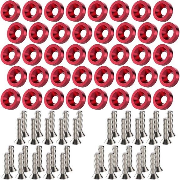 Sixzoo 40 PCS Engine Dress Up Kit (Red)