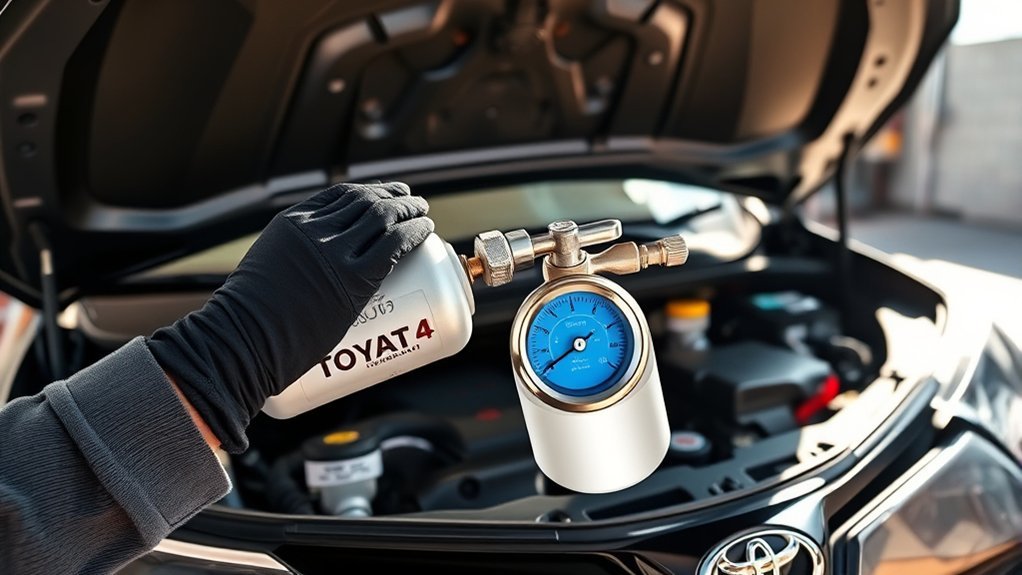 refill toyota rav4 ac