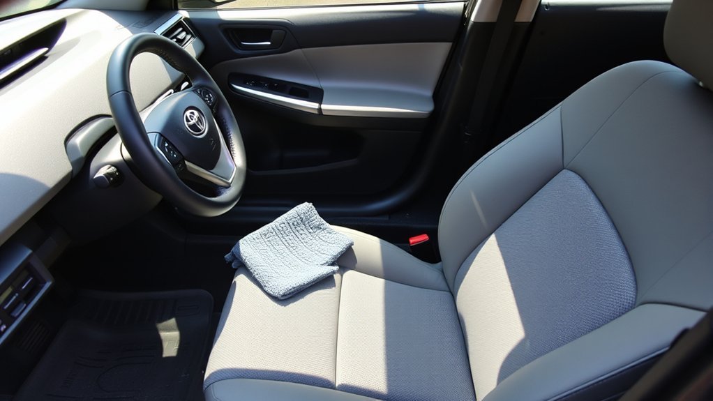 regular car interior maintenance