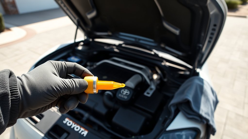regular engine oil checks