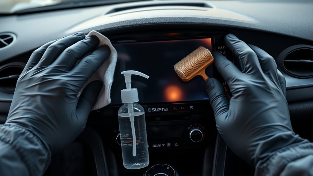 regular touchscreen cleaning essential