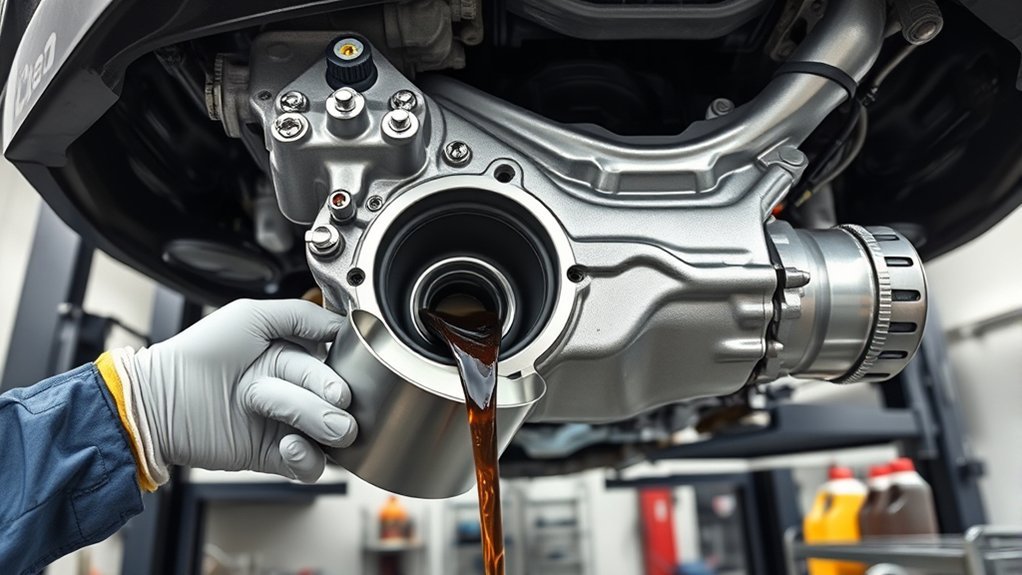 regular transmission fluid service