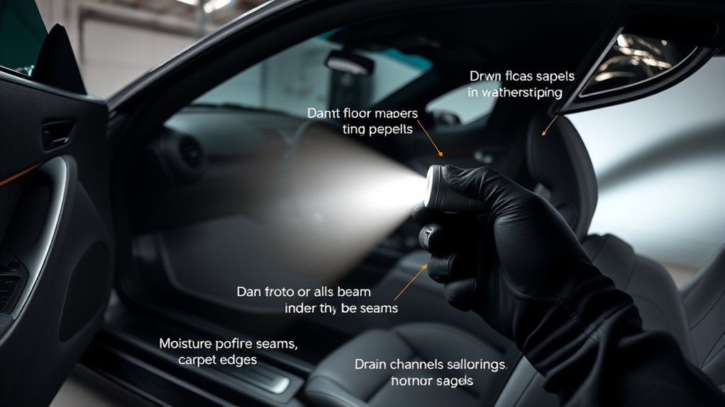 regularly check for moisture