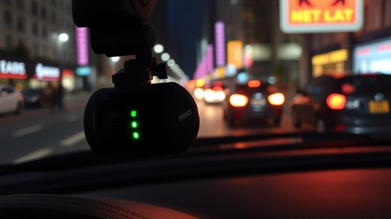 reliable night vision dash cam
