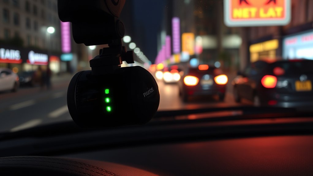 reliable night vision dash cam