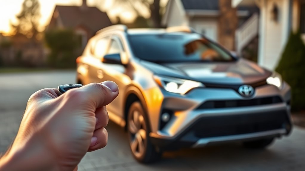 remote start rav4 hybrid