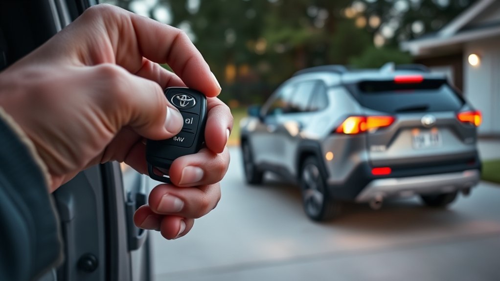 remote start toyota rav4