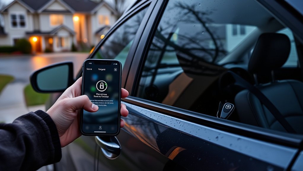 remote unlock rav4 app
