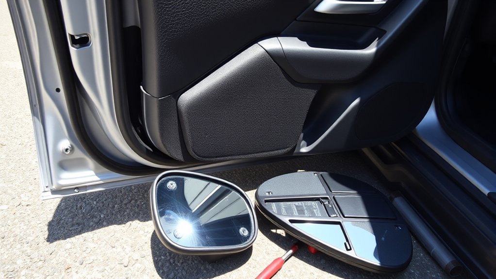remove door panel carefully