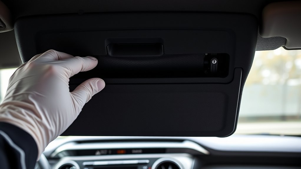 remove glove box rav4