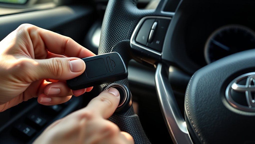 remove key toyota rav4