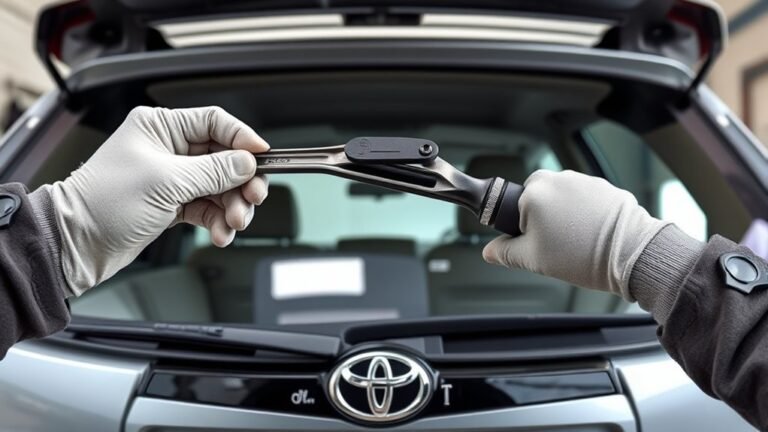 remove rav4 rear wiper