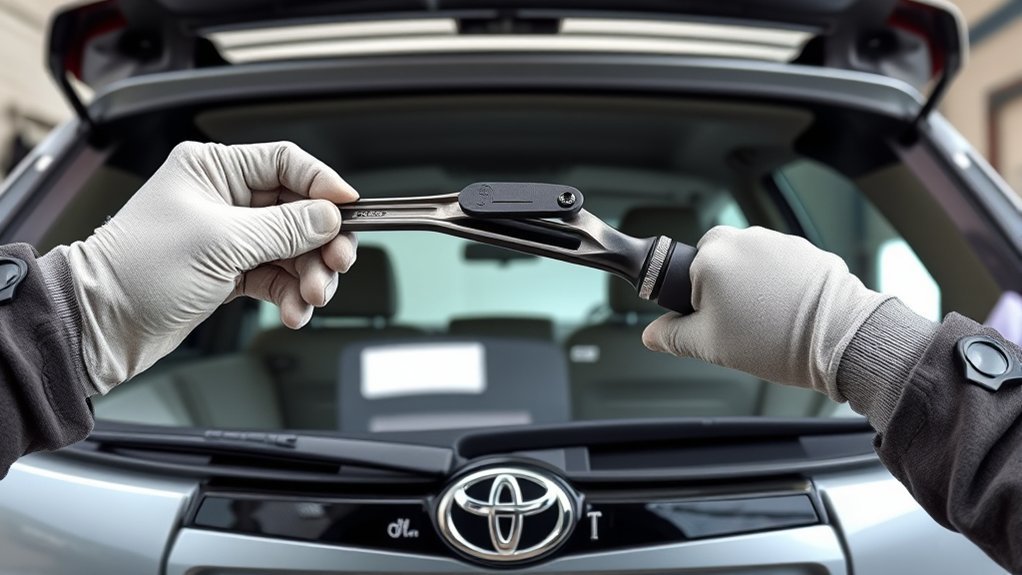 How To Remove Rear Windshield Wiper Toyota RAV4