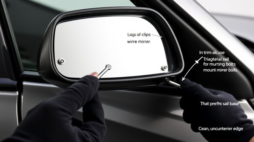 How To Remove Right Side Mirror Toyota RAV4