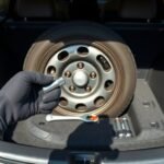 removing spare tire steps