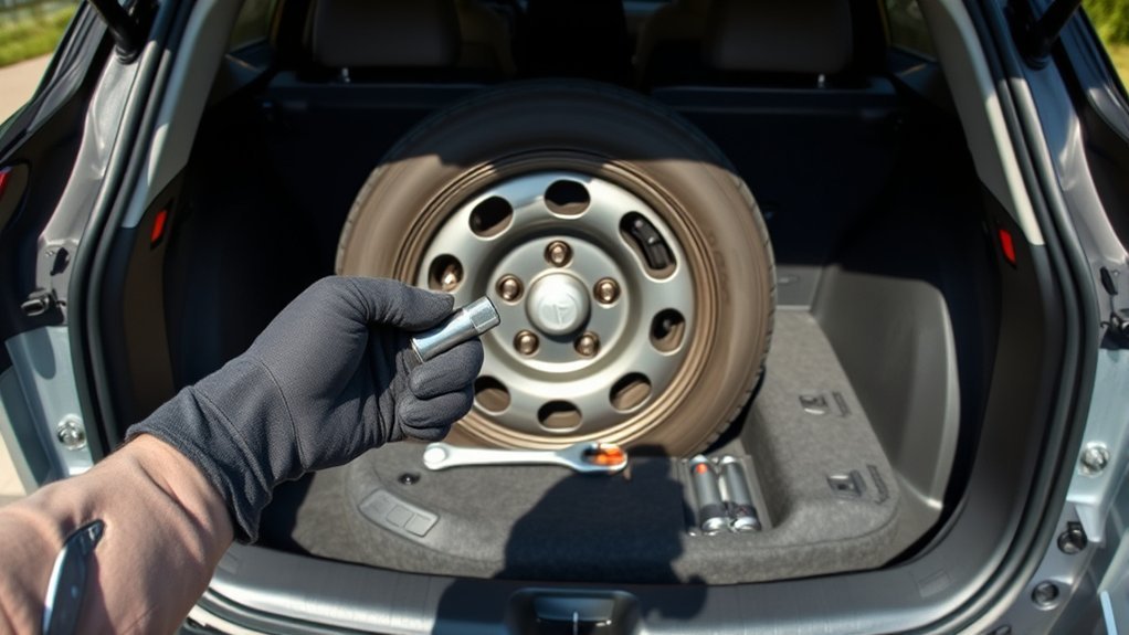 How To Remove Spare Tire From Toyota RAV4
