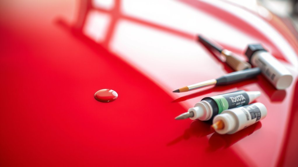 repairing paint chips effectively