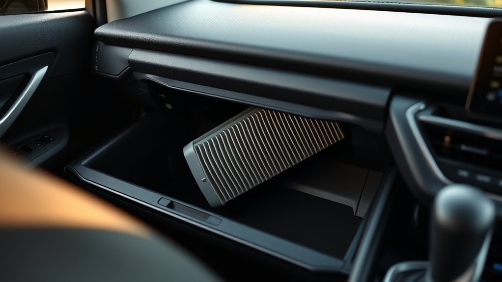 replace cabin air filter