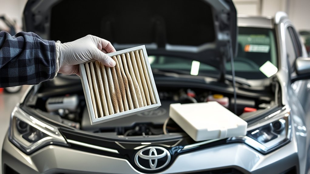 replace engine air filter