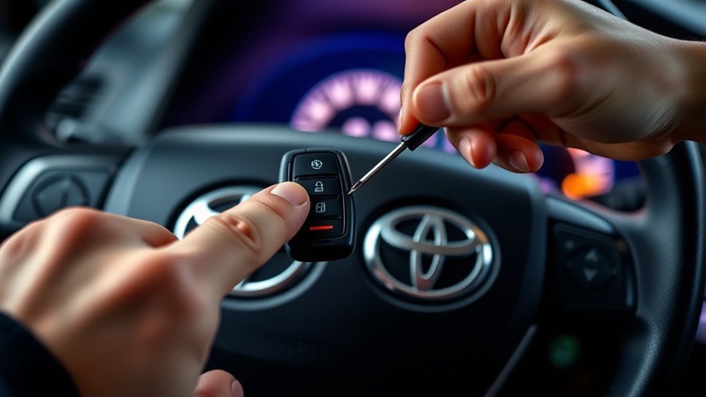 replace key fob battery