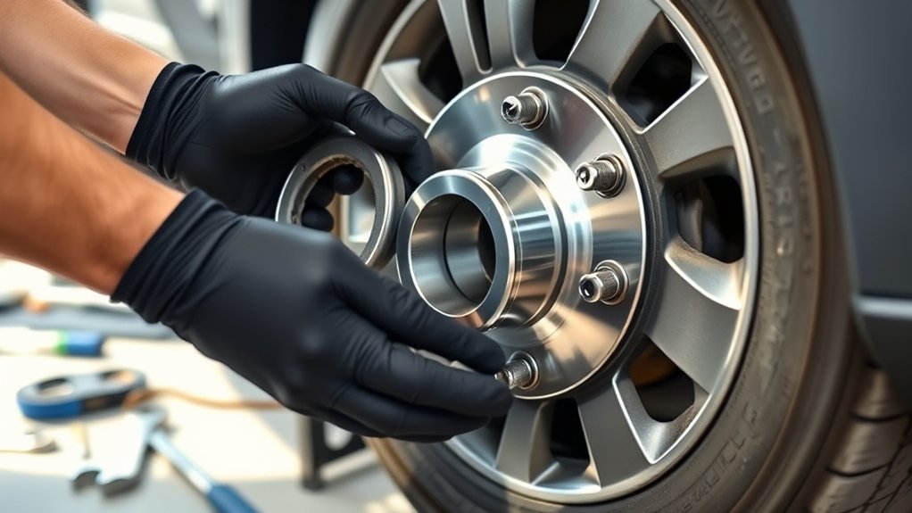 replace rav4 front bearing