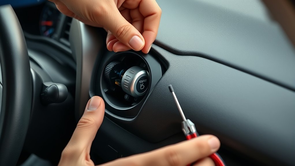 replace rav4 headlight switch