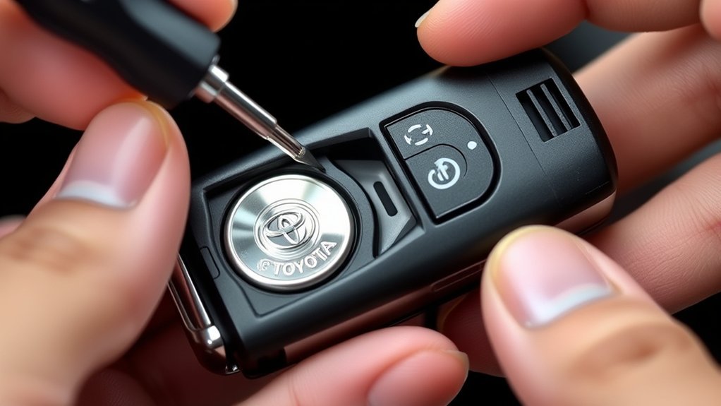 replace rav4 key fob battery